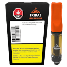 Tribal Neon Sunshine Live Resin Prefilled Vape Cartridge - Neon Sunshine Live Resin 1g Prefilled Vape Cartridge