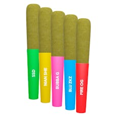 Jeeter - Baby Jeeter Infused Multi-Pack Pre-Roll - Hybrid - 5x0.5g