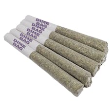 Dime Bag - Cinnamon Macchiato Pocket Rockets Infused Pre-Roll - Cinnamon Macchiato Pocket Rockets Infused Pre-Roll 5x0.5g Isolates