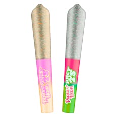 Papa's Herb - Infused Pre-Rolls - Blend - Juicy Two's-Watermelon Sugr Hi & Blackberry Lemonade 2x0.5g
