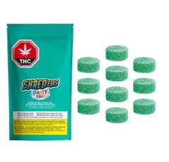 Shred'ems Shark Attack Max10 PCK THC Sativa Chews - Shred'ems Shark Attack Max10 PCK THC Sativa Chews 10 X 10mg