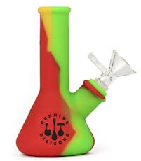 5" Beaker Water Pipe - West Coast Gifts - 5" Beaker Water Pipe - Rasta