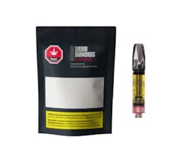 Strawnana Liquid Diamonds Vape Cartridge - Strawnana Liquid Diamonds Vape Cartridge 1G