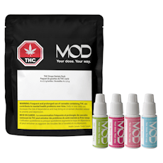 THC Drops Variety Pack - 4 x 3ml