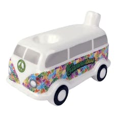 Wacky Bowlz Ceramic Pipe - Cannabus, 4.5"