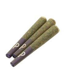 Purple Hills - Frosted Lemons Diamond Drip Infused Pre-Roll - 3x0.5g