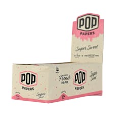 Pop Paper | 1 1/4 Ultra Thin Paper and Flavoured Tips | Super Sweet