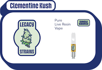 (V) ^Farm To Store* Clementine Kush Live Resin 1g Cart by Terra Labs