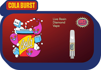 (V) *Farm To Store* Cola Burst Live Resin Diamond 1g Cart by Terra Labs