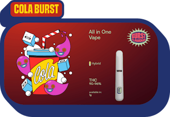 (V) Cola Fizz Live Resin 1g All-In-One Disposable Vape by Terra Labs