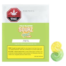 SOURZ - Fully Blasted Mango Lime1:1 CBC THC - 1pk