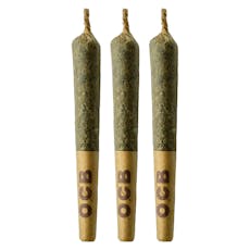 Coterie - Strawberry Gary Pre-Roll - Strawberry Gary Pre-Roll 3x0.5g Pre-Rolls