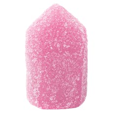 Queen of Bud - THC+CBD+CBG Rose Quartz Crystal Gummies (Pink Lemonade) - 10x1 Pack