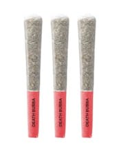 Pistol And Paris - Death Bubba Pre-Rolls - 3 x 0.5g