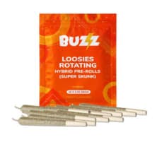 Loosies Rotating Hybrid Pre-Rolls - Loosies Rotating Hybrid Pre-Rolls Super Skunk 10 X 0.35G