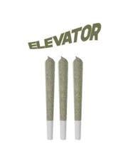 Blueberry Kush PR's - Elevator - Blueberry Kush (3x0.5g)