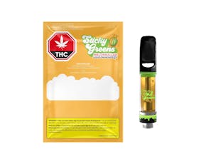 Sticky Greens - Melonballer Liquid Diamond 1g Vape Cartridge