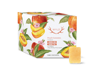 Wyld - Peach 3:1 CBD:THC Multipack Gummies (10 Pieces)