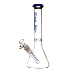Marley - 11" 5mm Clear Beaker Bong (assorted colours)