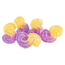 Sourz by Spinach - Peach Passionfruit 1:1:1 CBN CBD THC Gummies - 5pk