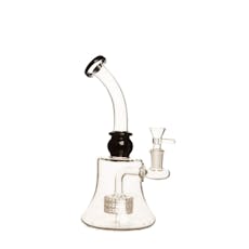 Smoke Arsenal - 8" Bowl Ring Percolator Glass Bong - Glass Bong