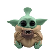 Smoke Arsenal - 4" Arsenal Baby Alien Silicone Bong (Beige) - Silicone Bong