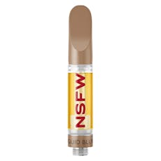 ADULTS ONLY Raspberry Kush NSFW Liquid Blunt Diamond 510 Thread Cartridg 1g