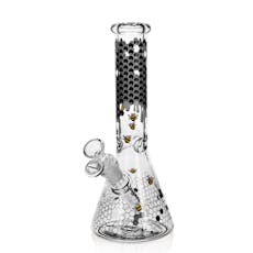 10" 5mm Arsenal Nectar Bee Glass Bong (Black)