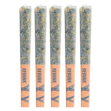 Debunk - 24K Gold Sativa Crushed Diamond Infused Pre-Roll - 5x0.5g