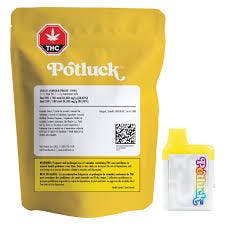 Juicy Jungle Fruit Disposable by Potluck - Juicy Jungle Fruit Disposable - 1g