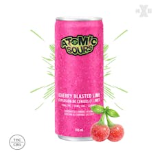 B31 | Atomic Sours Cherry Blasted Lime 1:1 CBG + Guarana 355mL