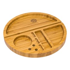 Maze Circlet Bamboo 10X10 Rolling Tray