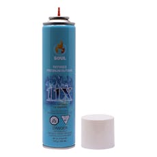 Soul 11X Refined Premium 300ML Butane Fluid Display of