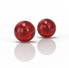 Honeybee Honey Terp Pearls 6mm - Ruby, 6mm