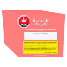 Wyld - Real Fruit Grapefruit Sativa Gummies 1:1:1 THC:CBG:CBC - 10pck