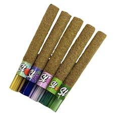 Liquid Diamond Infused Kief Coated Blunt Mix Pack 5x0.5g Resin