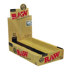 Raw Classic Natural Unrefined Papers 1 1/4 - Raw Classic Natural Unrefined Papers 1 1/4