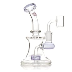 RED EYE GLASS 5" Concentrate Rig Purple