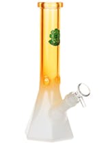 SeshGear Prismatic Bliss Ombre Glass Water Pipe 10" - SeshGear Prismatic Bliss Ombre Glass Water Pipe 10" - Orange to White