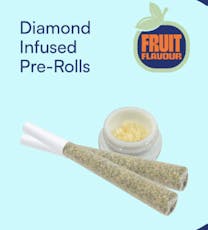 Terra Labs - Blueberry Avalanche Diamond Infused Pre Roll - 1 x 1g