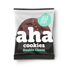 A-Ha! Double Chocolate Cookie 1 x 10mg THC - Double Chocolate Cookie 30g Baked Good