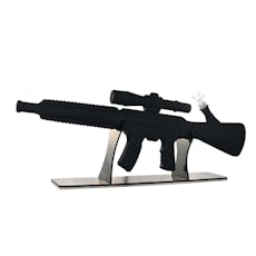 Smoke Arsenal - Bongs - 24" Thunderstrike Frosted Glass Bong