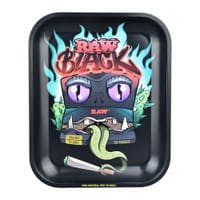 Raw Monster Metal Rolling Tray - Small