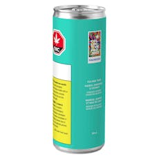 Island Time (Mango Pineapple & Coconut) Sparkling Juice - Collective Project - THC & CBD Drinks - 355mL