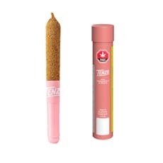 Pink Passionfruit & Peach Ceramic Tip Distillate Infused Pre-Roll 1x0.5g by TENZO