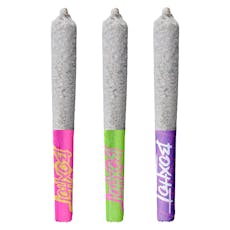 BoxHot - Diamond Doobies Deluxe: Trifecta - Infused Variety Joints - 3 x 0.5g