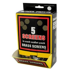 Pipe Screens Brass Wallet Pack