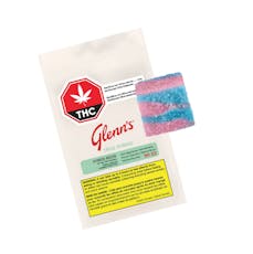 No.23 True Hybrid Rosin - Blue Raspberry Cotton Clouds 1 Pack Soft Chew by Glenns