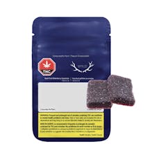 Real Fruit Elderberry Gummies 2:1 THC:CBN 2 Pack Soft Chews by Wyld