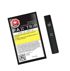 Trip Blueberry OG - All in One Disposable Live Rosin Vape with Diamonds 1g by PAX